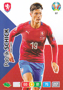 Patrik Schick Czech Republic Panini UEFA EURO 2020#097